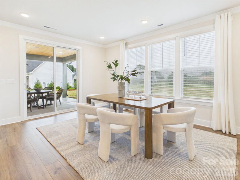 Furnished interior view inside a new home in , Mooresville (Image 13).