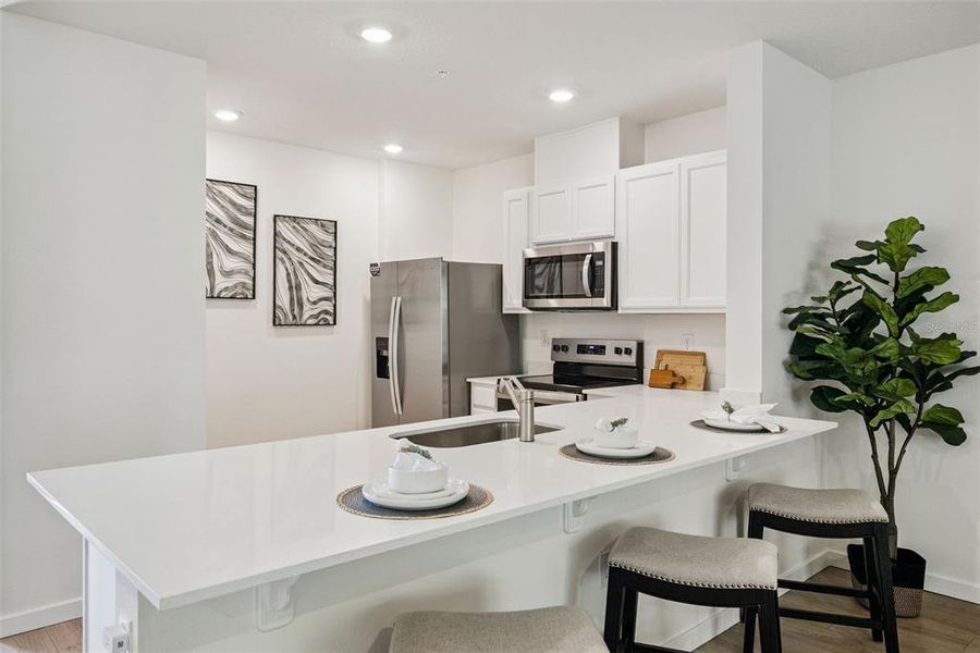 Furnished interior view inside a new home in Oak Pointe, Apopka (Image 10).