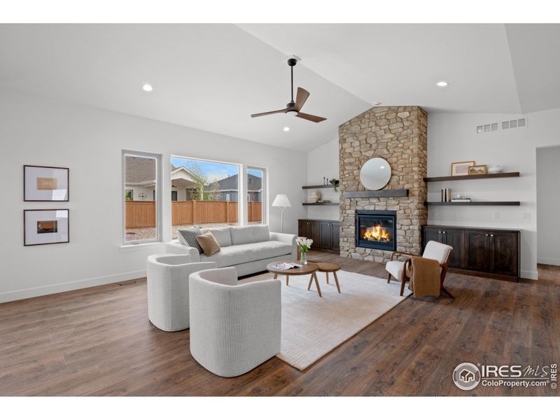 Furnished interior view inside a new home in , Windsor (Image 6).