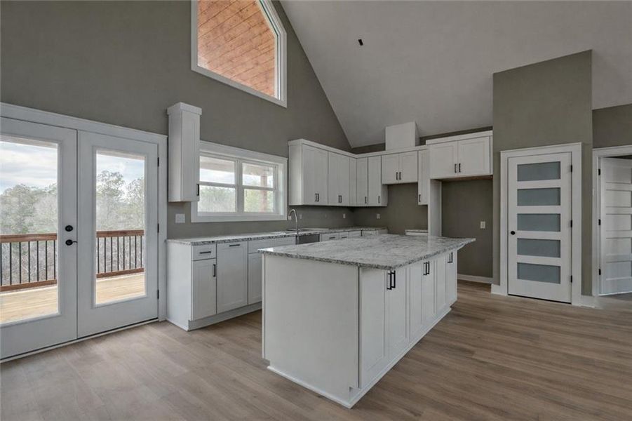 Furnished interior view inside a new home in , Talking Rock (Image 7).