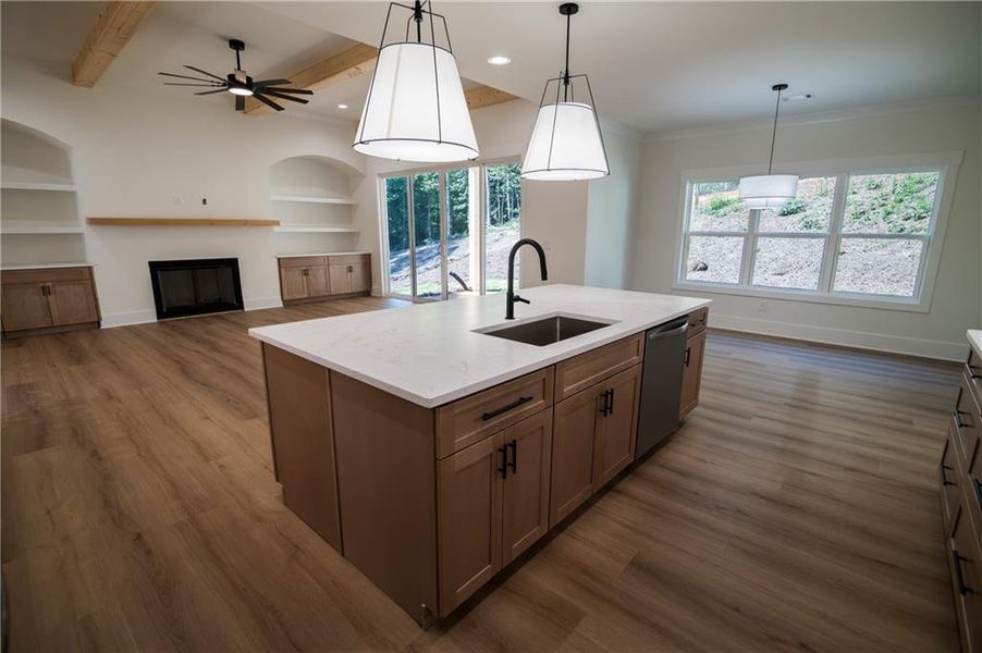 Furnished interior view inside a new home in , Clermont (Image 5).