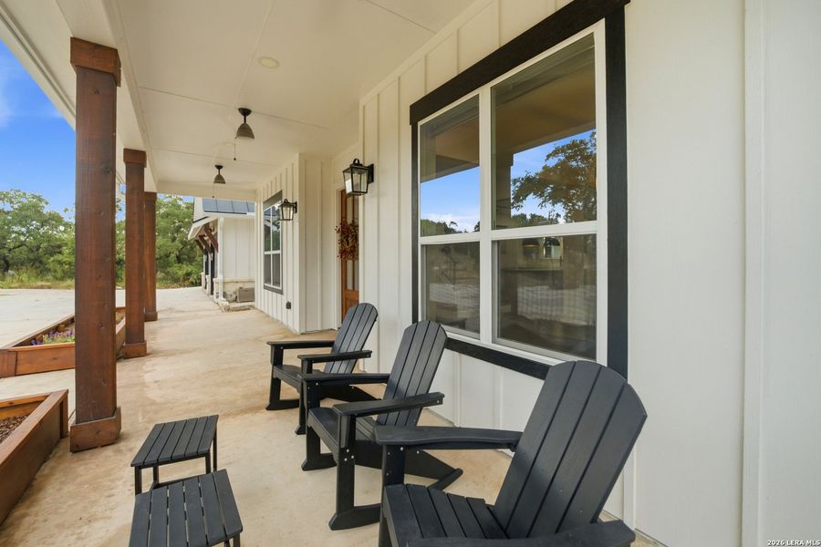 Exterior details and patio area of a home in , San Antonio (Image 3).