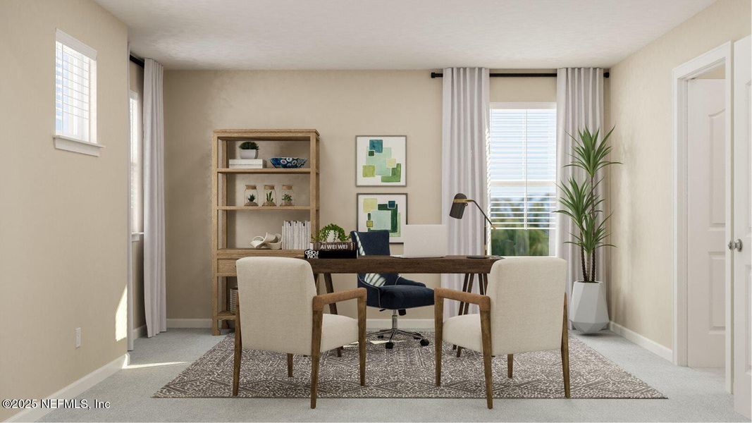 Furnished interior view inside a new home in , Green Cove Springs (Image 13).