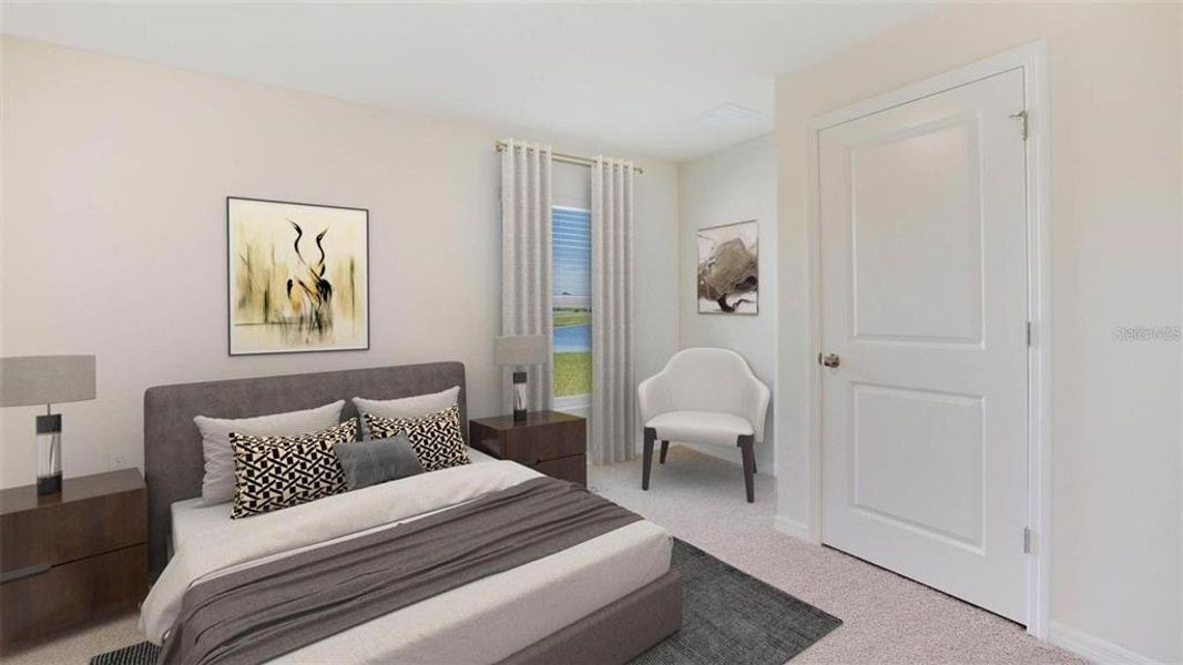 Furnished interior view inside a new home in Evergreen, Bradenton (Image 8).