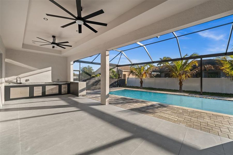Exterior details and patio area of a home in , Cape Coral (Image 23).
