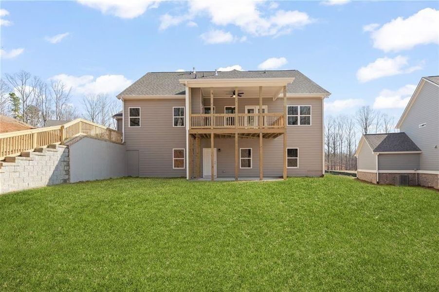 Front exterior of a new home in , Gainesville, GA, highlighting curb appeal (Image 17).
