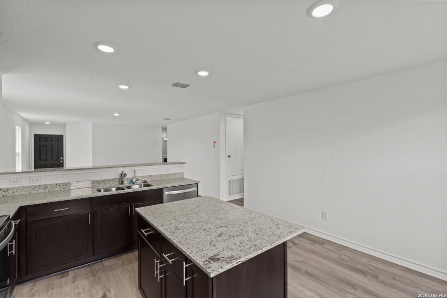 Furnished interior view inside a new home in Dove Song, Marion (Image 6).