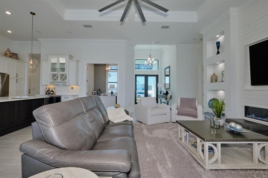 Furnished interior view inside a new home in , Cape Coral (Image 6).