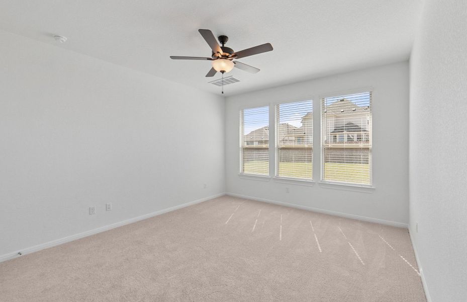 Spacious, unfurnished interior of a new home in Saddleback at Santa Rita Ranch, Liberty Hill (Image 45). Spacious, unfurnished interior of a new home in Saddleback at Santa Rita Ranch, Liberty Hill (Image 45).