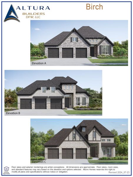 Representative exterior photo of a completed home built from the Birch by Altura Homes in Heath Golf and Yacht, Heath, TX (Image 1). Representative exterior photo of a completed home built from the Birch by Altura Homes in Heath Golf and Yacht, Heath, TX (Image 1).