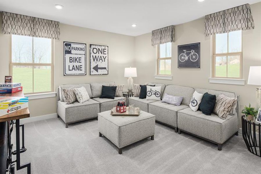 Furnished interior view inside a new home in Grande Dunes North Village, Myrtle Beach (Image 17).