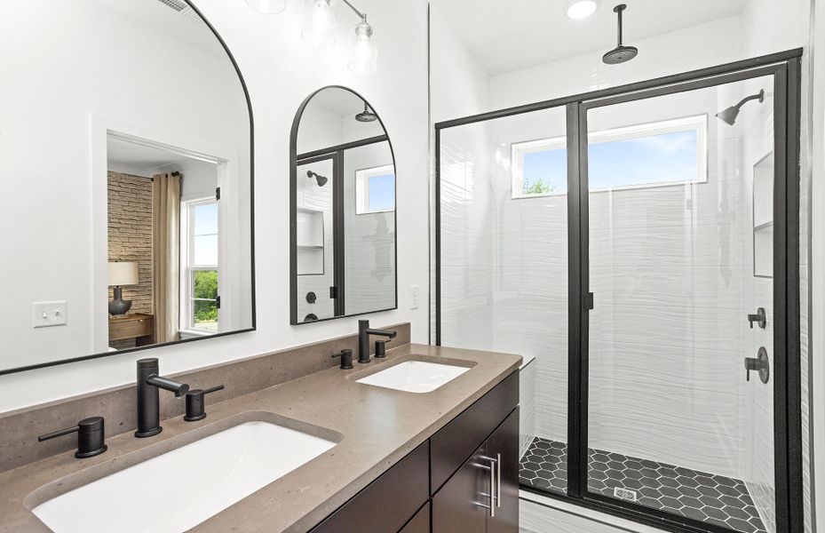 Furnished interior view inside a new home in Skyline, Nashville (Image 16).