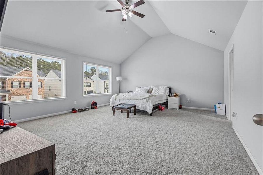 Furnished interior view inside a new home in , Atlanta (Image 4).