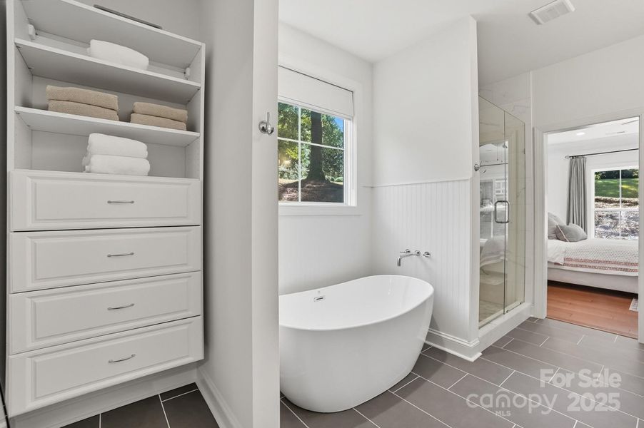 Furnished interior view inside a new home in , Charlotte (Image 7). Furnished interior view inside a new home in , Charlotte (Image 7).