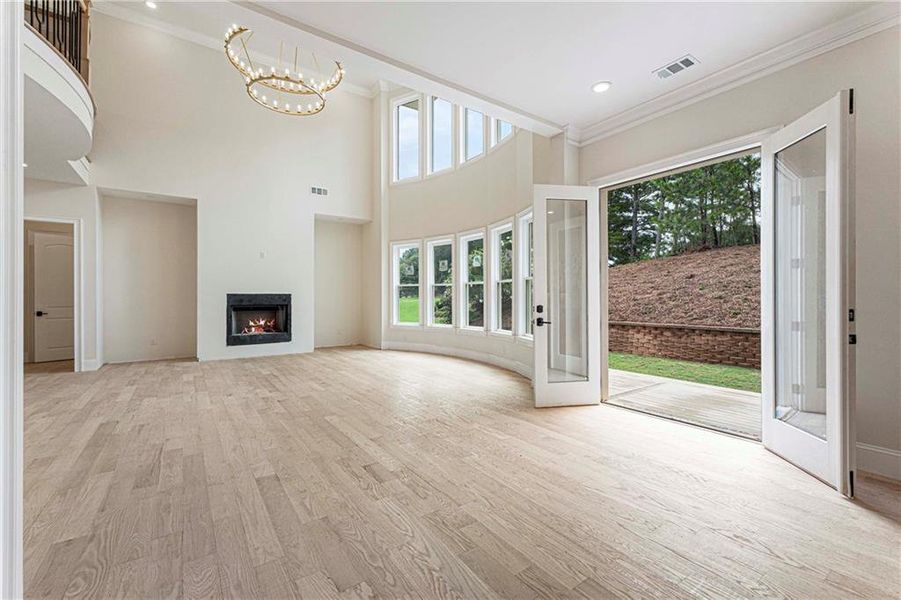 Spacious, unfurnished interior of a new home in , Suwanee (Image 32).