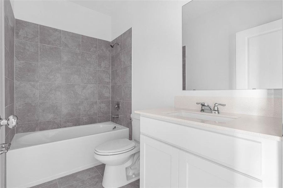 Furnished interior view inside a new home in , Davenport (Image 5).