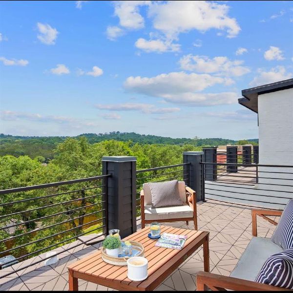 Hilltop view from the third Floor