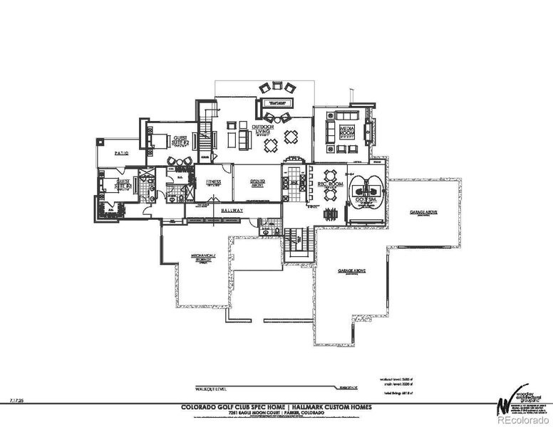 2D floor plan layout of this home in , Parker, CO (Image 5). 2D floor plan layout of this home in , Parker, CO (Image 5).