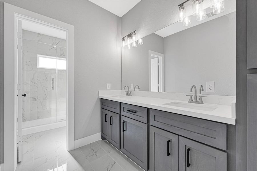 Furnished interior view inside a new home in , Houston (Image 7). Furnished interior view inside a new home in , Houston (Image 7).