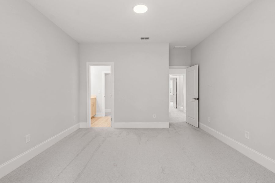 Representative unfurnished interior of a home built from the The Danville by The Providence Group in Bellwyn, Alpharetta (Image 54).
