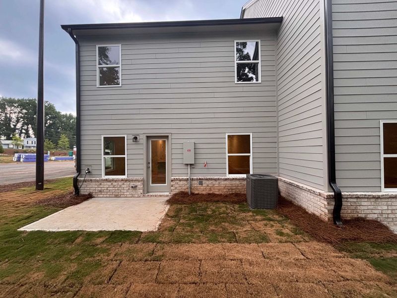 Rear Exterior Construction Progress