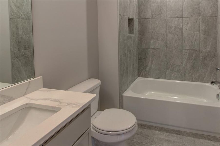 Furnished interior view inside a new home in , Conyers (Image 9).