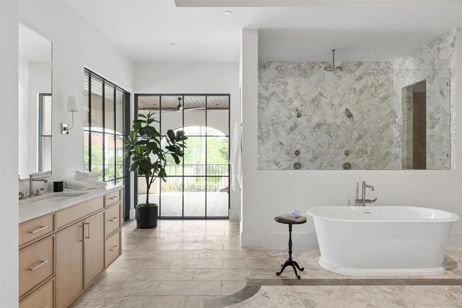 Furnished interior view inside a new home in Highland Park, Highland Park (Image 32).