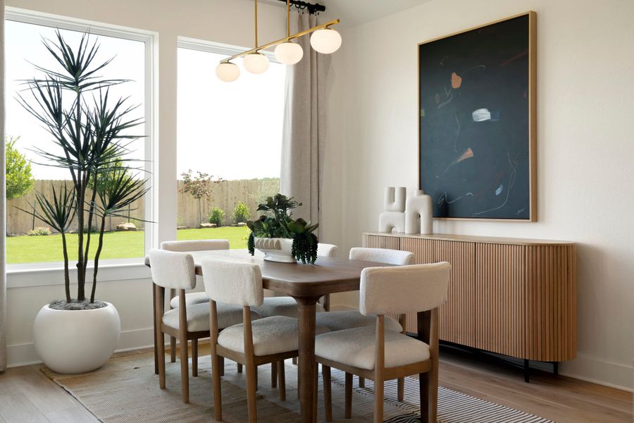 Furnished interior view inside a new home in Lagos Reserve, Manor (Image 32).