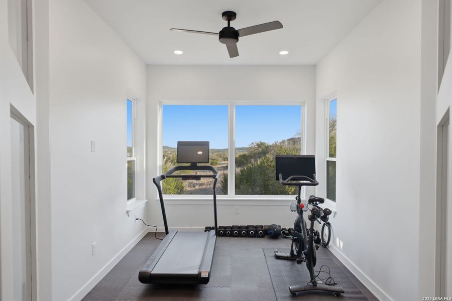 Furnished interior view inside a new home in , San Antonio (Image 35).