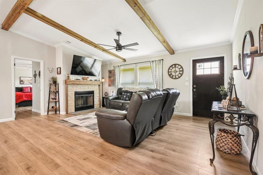 Furnished interior view inside a new home in , Anna (Image 6).