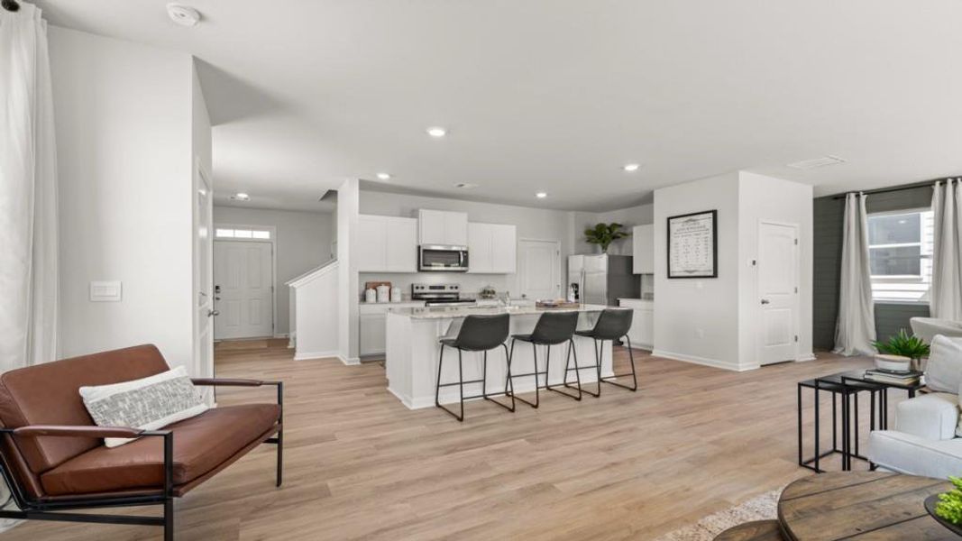 Furnished interior view inside a new home in Rolling Meadows, Jasper (Image 11).
