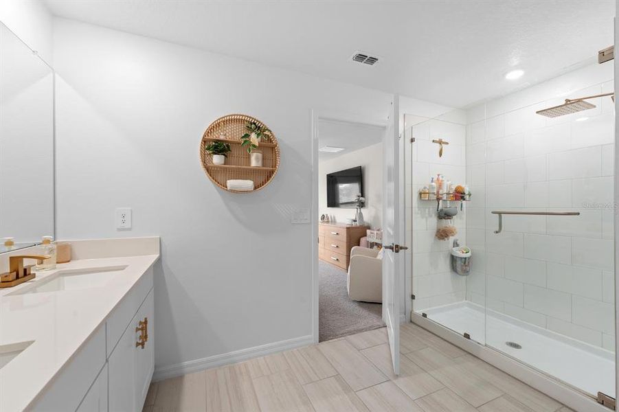 Furnished interior view inside a new home in Mirada, San Antonio (Image 20).