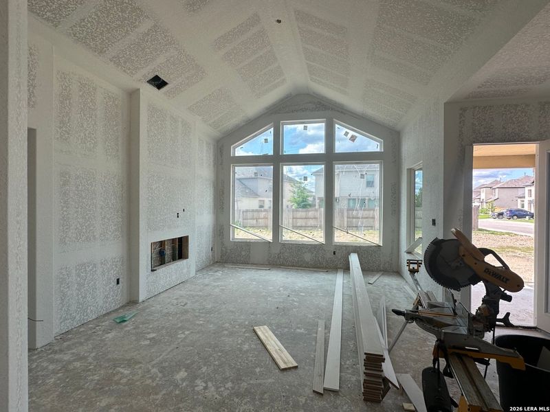 In-progress construction of a new home in Stillwater Ranch, San Antonio, TX (Image 40). In-progress construction of a new home in Stillwater Ranch, San Antonio, TX (Image 40).