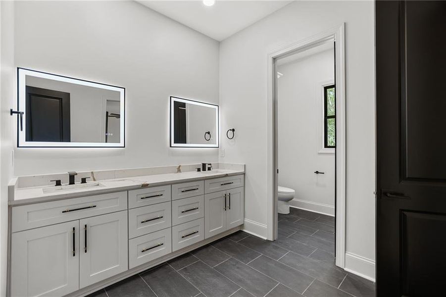Furnished interior view inside a new home in , Chattahoochee Hills (Image 40).