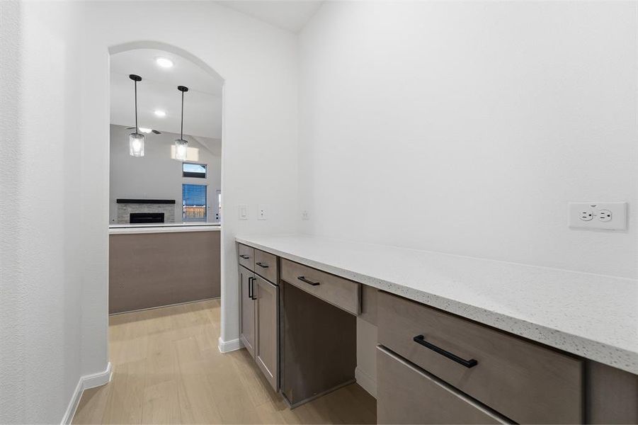 Furnished interior view inside a new home in Green Meadows, Celina (Image 11).