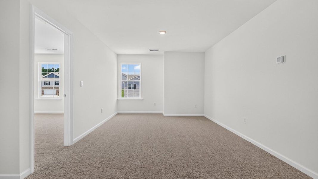 Spacious, unfurnished interior of a new home in The Reserve at Prestleigh, Wake Forest (Image 19).