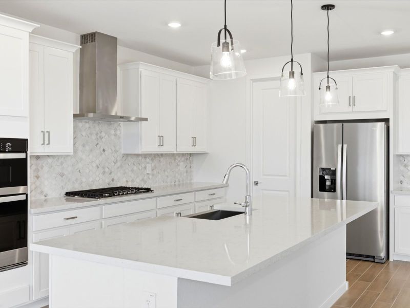 Furnished interior view inside a new home in White Tank Foothills Signature Series, Waddell (Image 5).