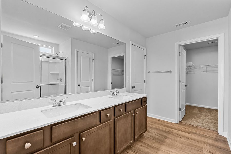 Furnished interior view inside a new home in Hanes Lake, Winston-Salem (Image 15).