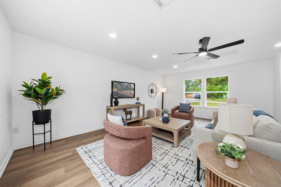 Furnished interior view inside a new home in , Hillsboro (Image 23).