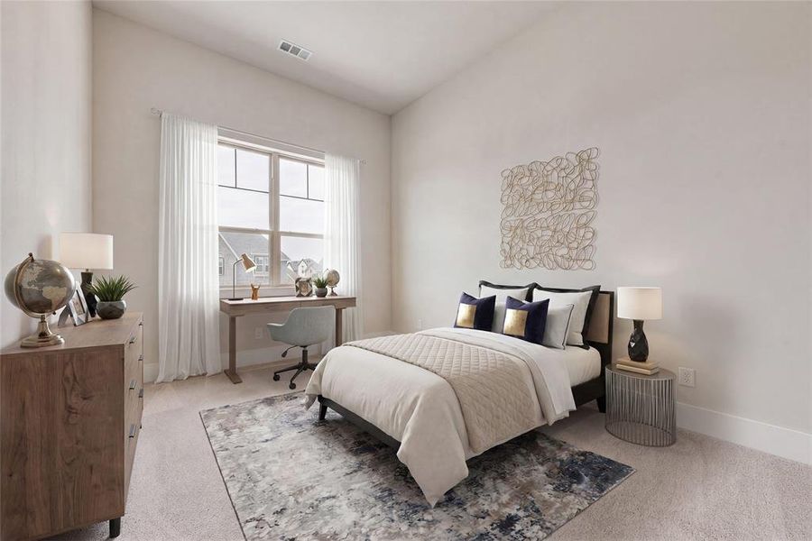 Furnished interior view inside a new home in Park Place, Prosper (Image 15). Furnished interior view inside a new home in Park Place, Prosper (Image 15).