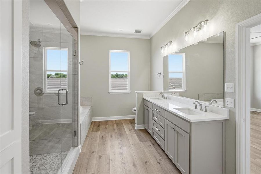 Furnished interior view inside a new home in , Granbury (Image 9). Furnished interior view inside a new home in , Granbury (Image 9).