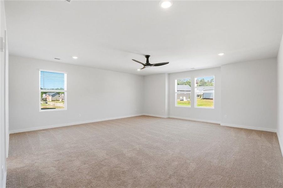 Spacious, unfurnished interior of a new home in Southern Hills, McDonough (Image 23). Spacious, unfurnished interior of a new home in Southern Hills, McDonough (Image 23).