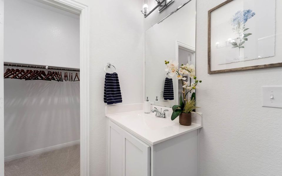 Furnished interior view inside a new home in Cool Water, Jarrell (Image 14).