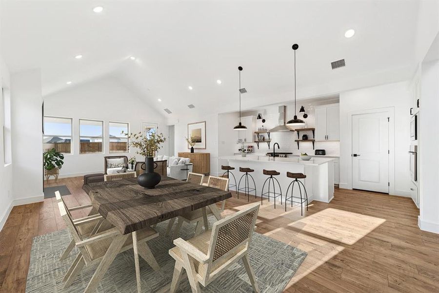 Furnished interior view inside a new home in Heritage Ranch, Sherman (Image 20). Furnished interior view inside a new home in Heritage Ranch, Sherman (Image 20).
