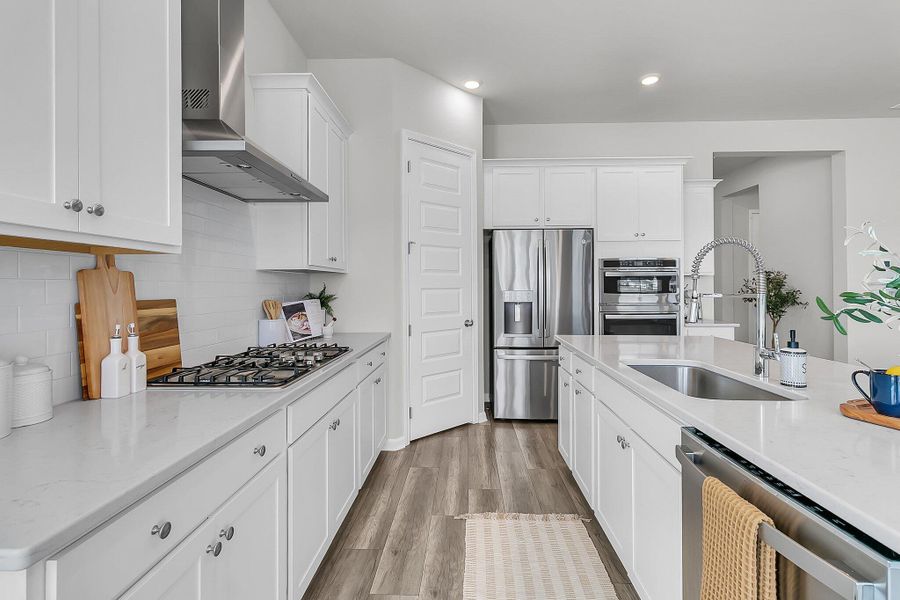 Furnished interior view inside a new home in Horizons at Summers Corner | 55+: The Legends, Summerville (Image 27).