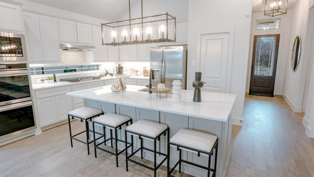 Furnished interior view inside a new home in Llano Springs, Fort Worth (Image 11).