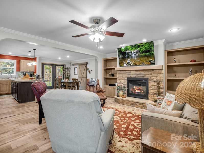 Furnished interior view inside a new home in , Black Mountain (Image 31).
