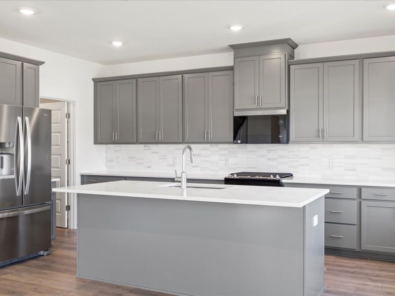 Furnished interior view inside a new home in The Coves at Lakes of Cane Bay, Summerville (Image 4). Furnished interior view inside a new home in The Coves at Lakes of Cane Bay, Summerville (Image 4).