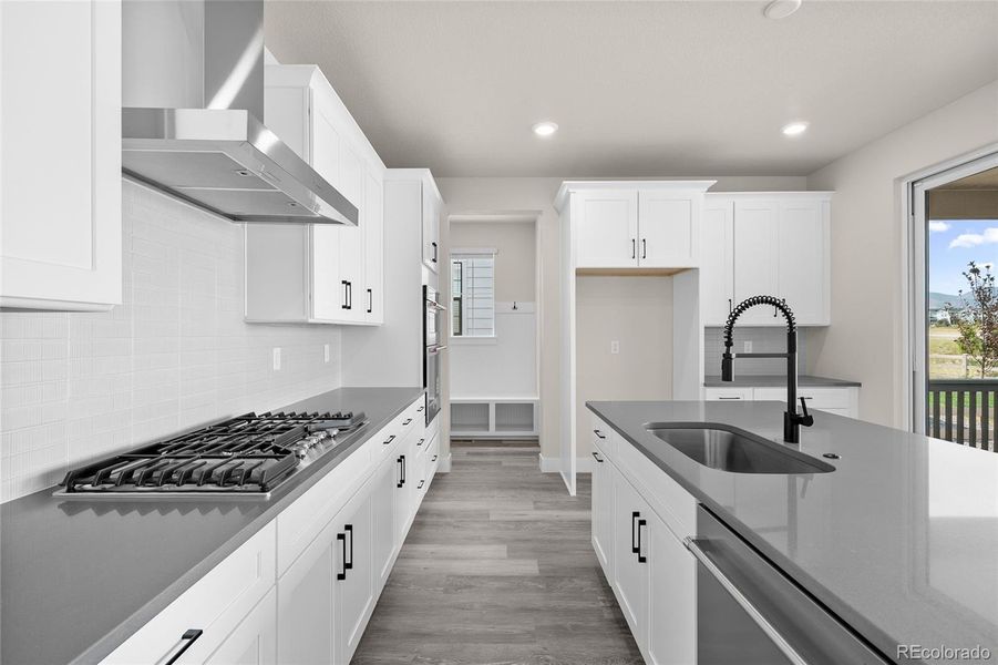 Furnished interior view inside a new home in Harmony at Sterling Ranch, Littleton (Image 10).