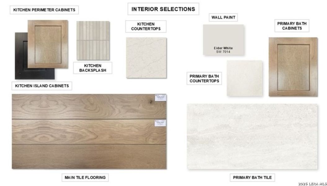 Sample of building materials used in homes in Kinder Ranch, San Antonio (Image 8). Sample of building materials used in homes in Kinder Ranch, San Antonio (Image 8).